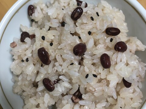 お祝いには、お赤飯⭐炊飯器で！